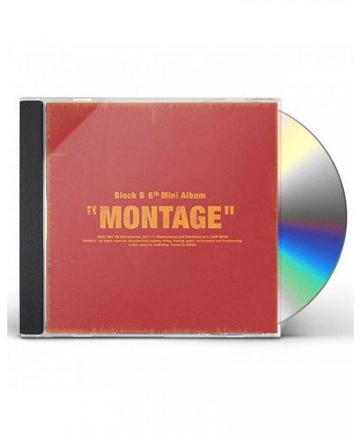 Block B MONTAGE (6TH MINI ALBUM) CD $5.88 CD