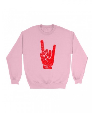 Music Life Colorful Sweatshirt | The Sign Of Metal Sweatshirt $12.50 Sweatshirts