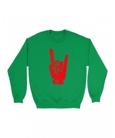 Music Life Colorful Sweatshirt | The Sign Of Metal Sweatshirt $12.50 Sweatshirts