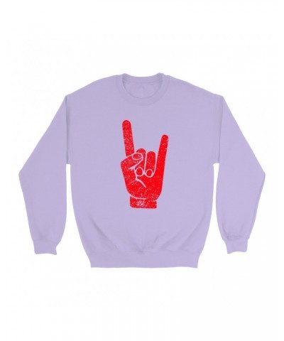 Music Life Colorful Sweatshirt | The Sign Of Metal Sweatshirt $12.50 Sweatshirts