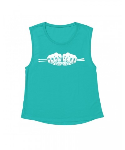 Music Life Muscle Tank | Drum Life Knucks Tank Top $4.34 Shirts