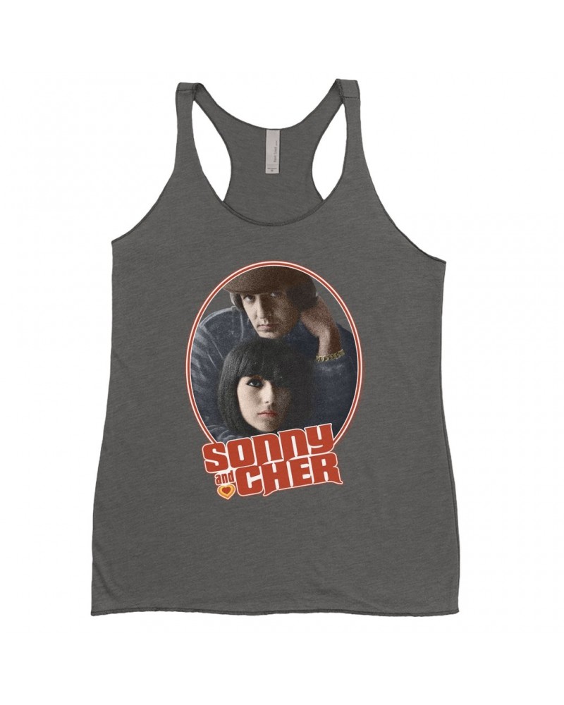 Sonny & Cher Ladies' Tank Top | Retro Design Shirt $6.29 Shirts