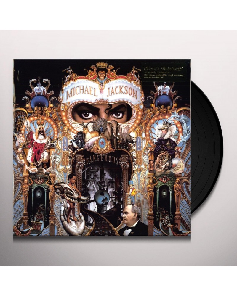 Michael Jackson Dangerous Vinyl Record $7.40 Vinyl