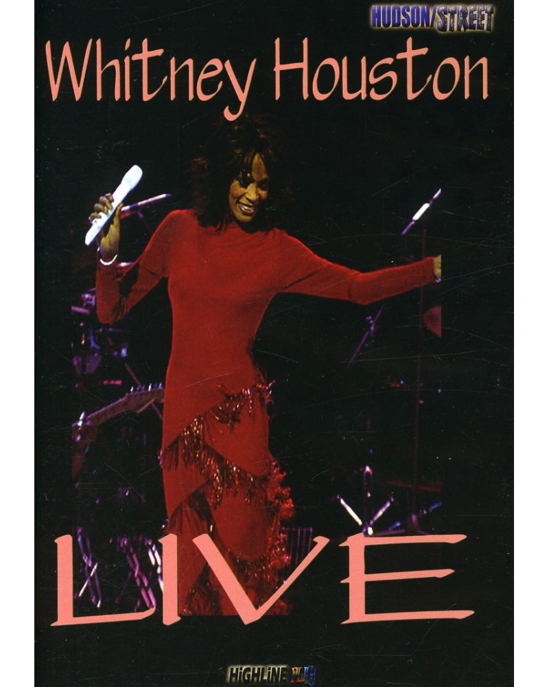 Whitney Houston LIVE DVD $7.97 Videos