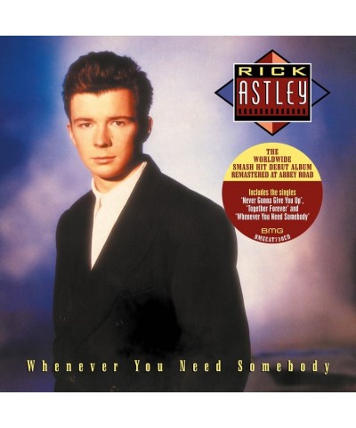 Rick Astley Whenever You Need Somebody CD $22.25 CD