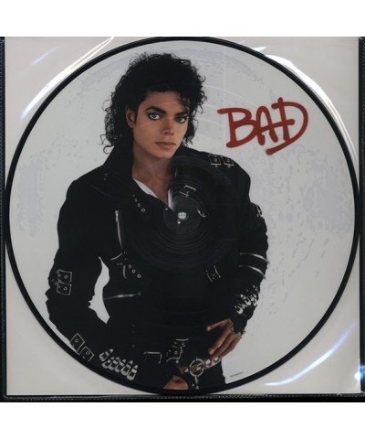 Michael Jackson LP Vinyl Record - Bad - Picture Disc $8.87 Vinyl