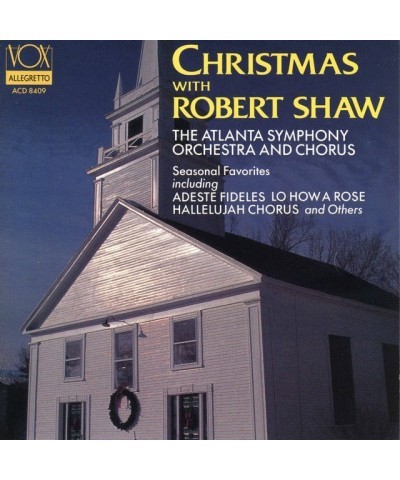 Robert Shaw CHRISTMAS WITH ROBERT SHAW CD $11.00 CD