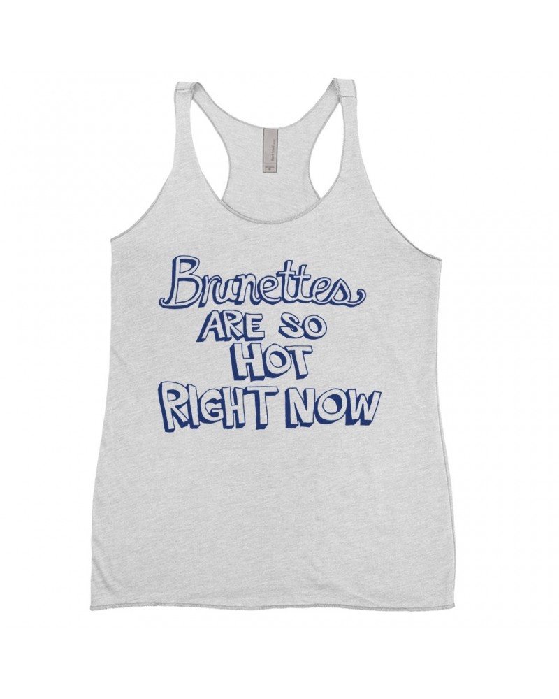 Britney Spears Ladies' Tank Top | Brunettes Are So Hot Right Now Worn By Shirt $11.27 Shirts