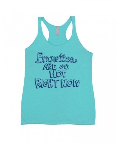 Britney Spears Ladies' Tank Top | Brunettes Are So Hot Right Now Worn By Shirt $11.27 Shirts