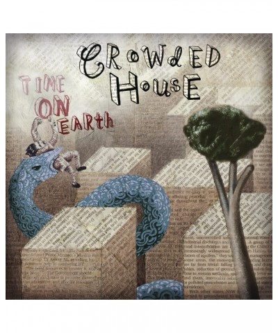 Crowded House Time On Earth Vinyl Record $10.55 Vinyl