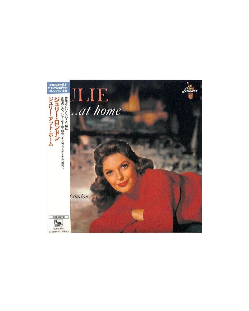 Julie London JULIE AT HOME CD $10.42 CD