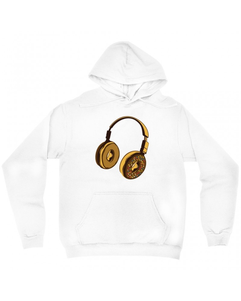 Music Life Hoodie | Delicious Donut Beats Hoodie $13.47 Sweatshirts