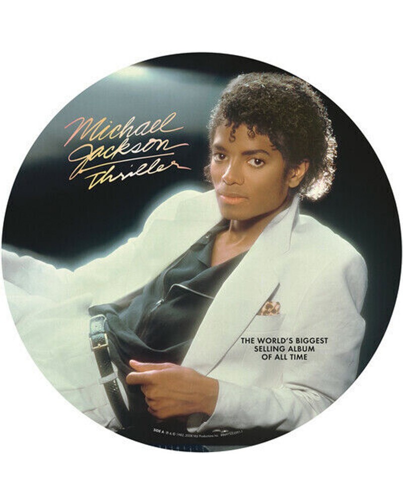 Michael Jackson "Thriller" LP Picture Disc Vinyl $6.92 Vinyl