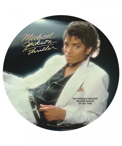 Michael Jackson "Thriller" LP Picture Disc Vinyl $6.92 Vinyl