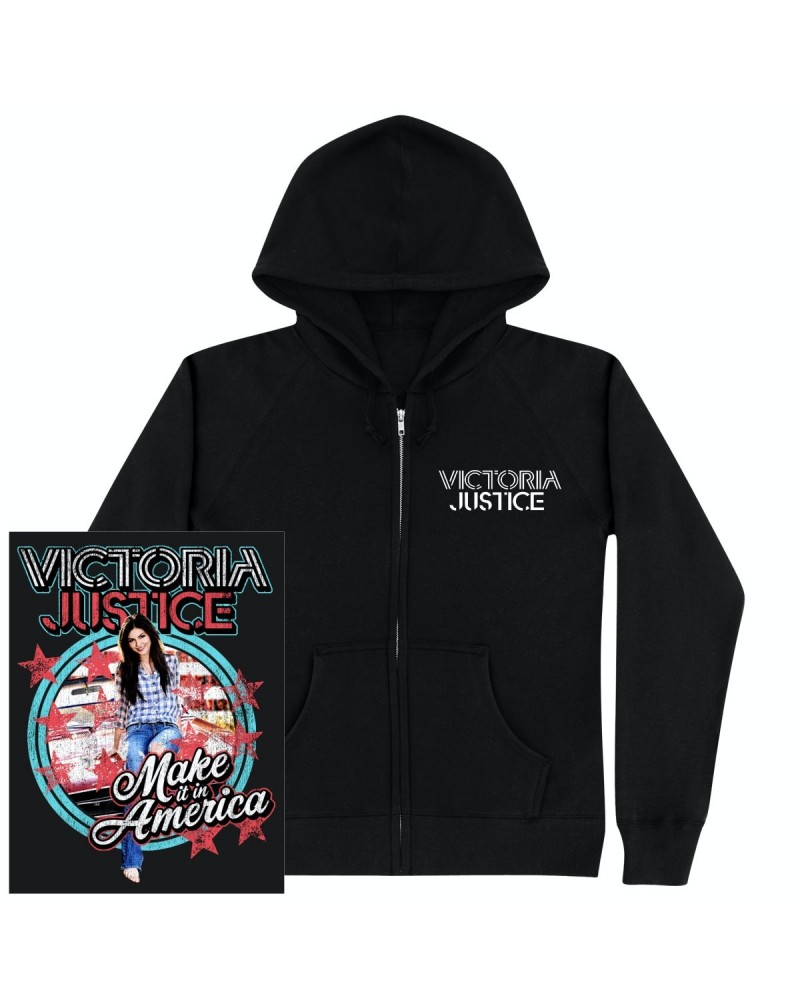 Victoria Justice Make It Girlie Hoodie $12.60 Sweatshirts