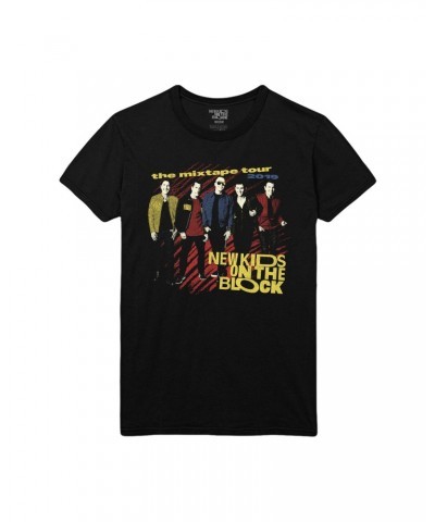 New Kids On The Block The Mixtape Muted Photo Tour Tee $9.42 Shirts