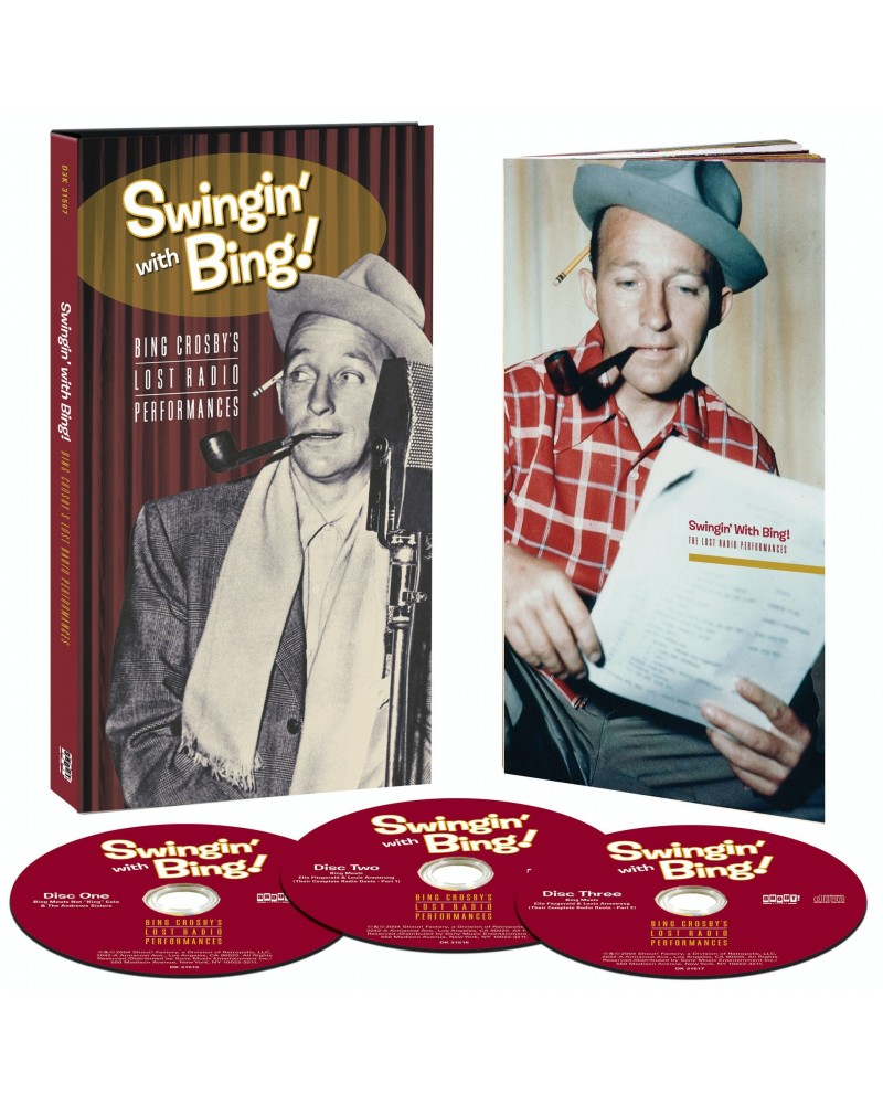 Bing Crosby SWINGIN WITH BING: LOST RADIO PERFORMANCES CD $15.63 CD