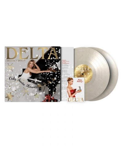 Delta Goodrem Only Santa Knows (Deluxe Edition) Snowy White 2LP $13.32 Vinyl