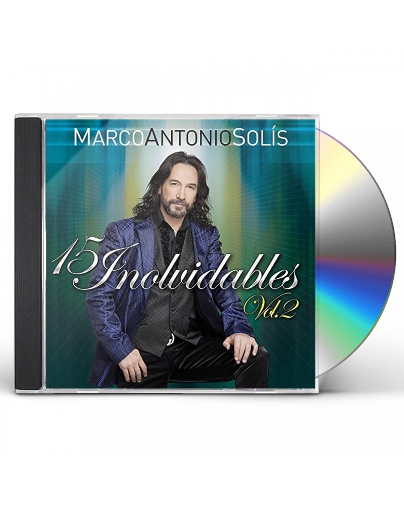 Marco Antonio Solís 15 EXITOS INOLVIDABLES 2 CD $12.56 CD