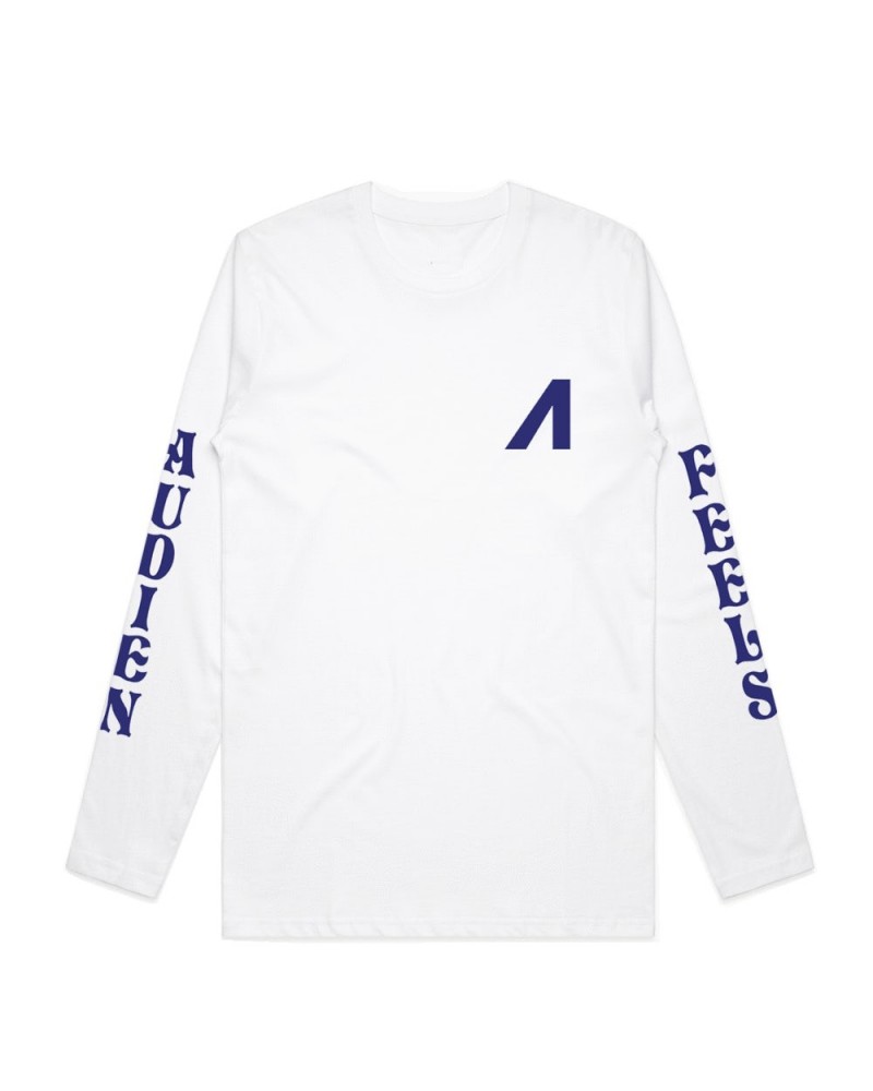 Audien White Long Sleeve Feels $15.97 Shirts