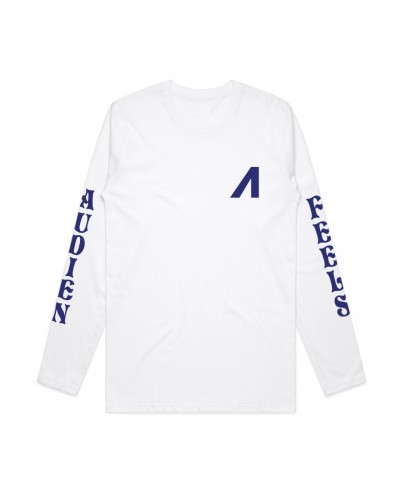 Audien White Long Sleeve Feels $15.97 Shirts