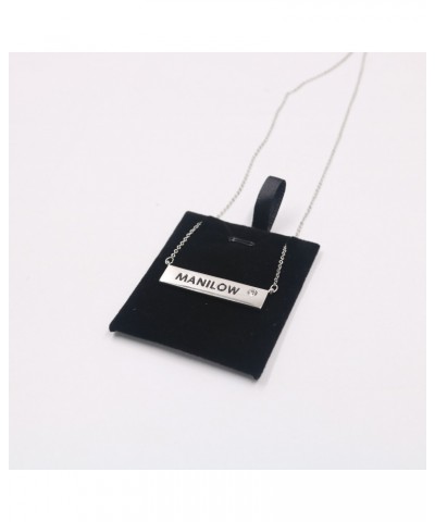 Barry Manilow Swarovski Bar Necklace $20.15 Accessories