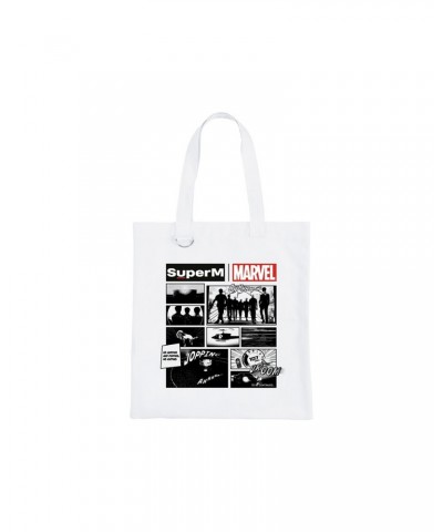 SuperM X MARVEL Cartoon Print Tote Bag $10.87 Bags