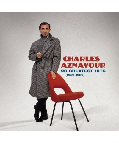 Charles Aznavour LP Vinyl Record - 20. Greatest Hits (19 52-19 62) $5.05 Vinyl