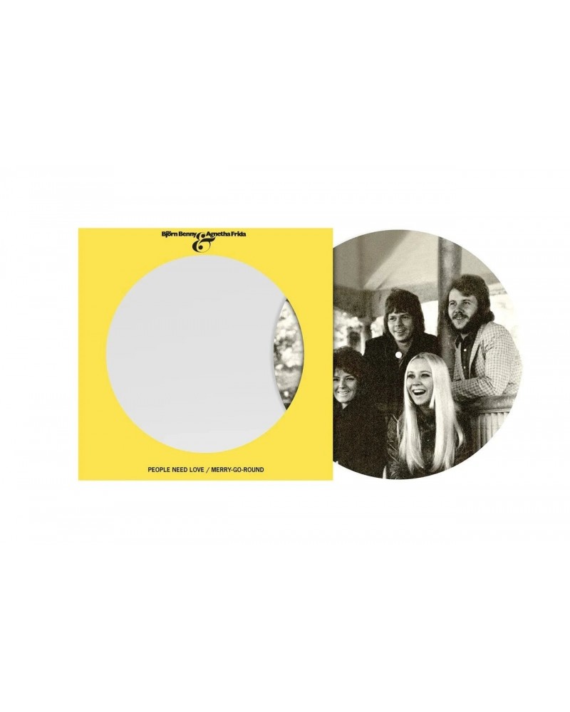 ABBA People Need Love/Merry-Go-Round 7"picture $13.39 Vinyl