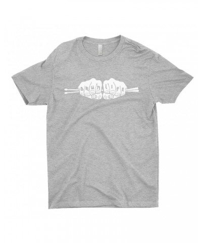 Music Life T-Shirt | Drum Life Knucks Shirt $6.64 Shirts