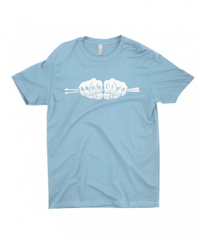 Music Life T-Shirt | Drum Life Knucks Shirt $6.64 Shirts