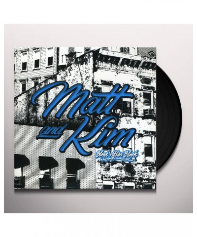 Matt and Kim BLOCK AFTER BLOCK Vinyl Record $12.33 Vinyl