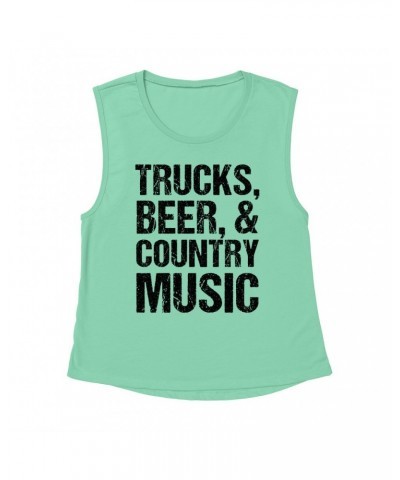 Music Life Muscle Tank | Trucks Beer Country Music Tank Top $8.39 Shirts