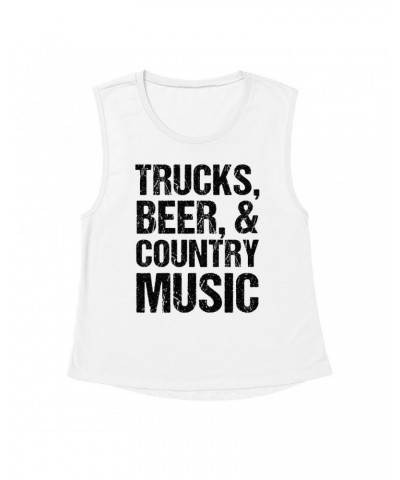 Music Life Muscle Tank | Trucks Beer Country Music Tank Top $8.39 Shirts