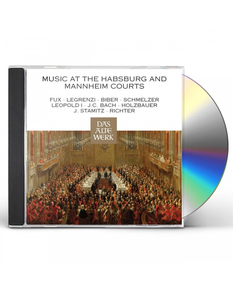 Nikolaus Harnoncourt MUSIC AT THE HABSBURG & MANNHEIM COURTS CD $8.64 CD