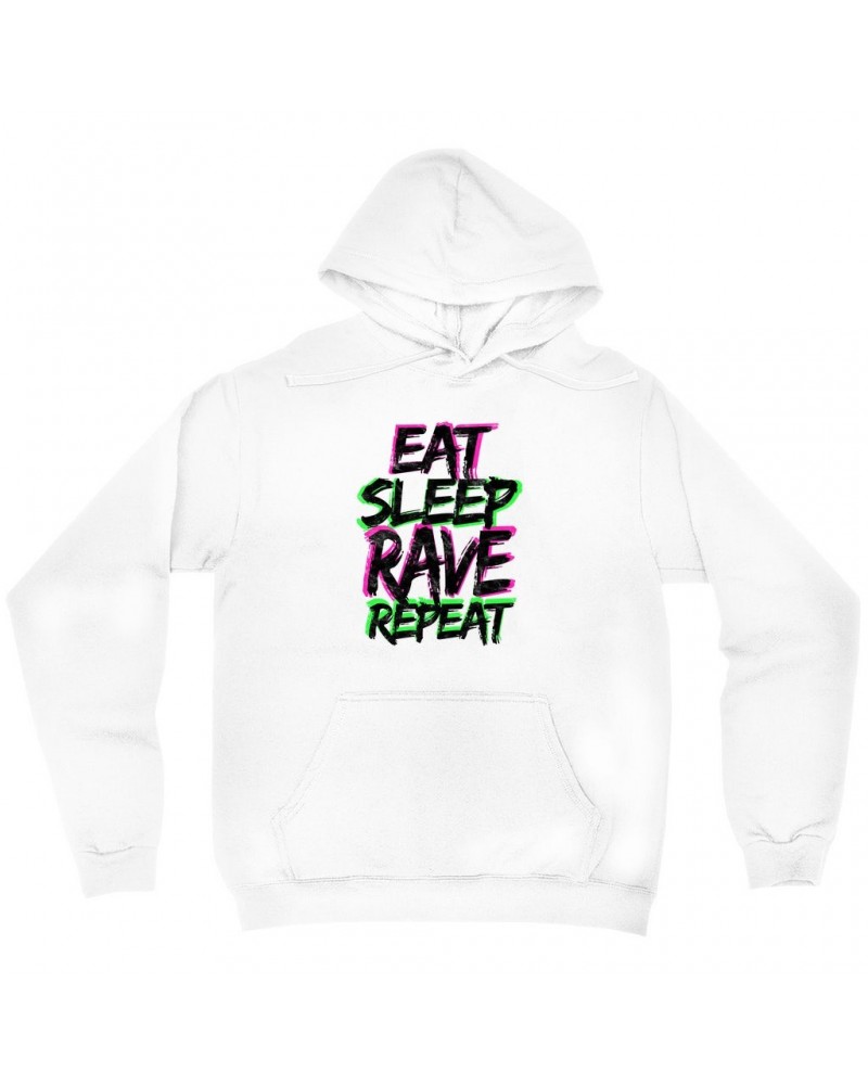 Music Life Hoodie | Eat Sleep Rave Repeat Hoodie $8.60 Sweatshirts