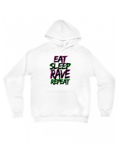 Music Life Hoodie | Eat Sleep Rave Repeat Hoodie $8.60 Sweatshirts