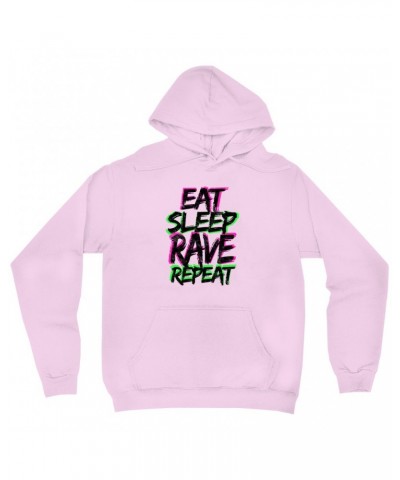 Music Life Hoodie | Eat Sleep Rave Repeat Hoodie $8.60 Sweatshirts