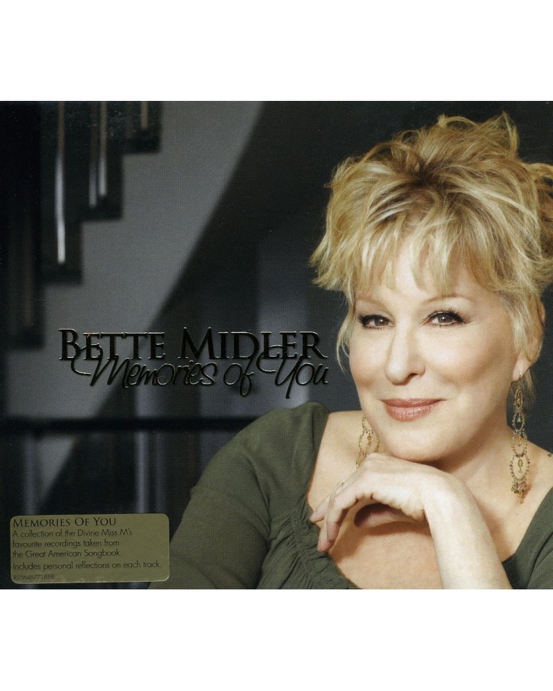 Bette Midler MEMORIES OF YOU CD $20.69 CD