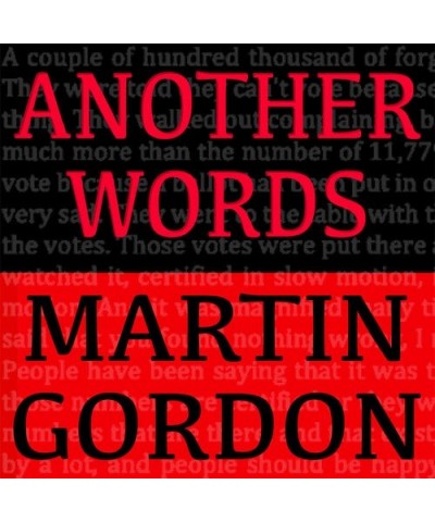 Martin Gordon ANOTHER WORDS CD $12.23 CD