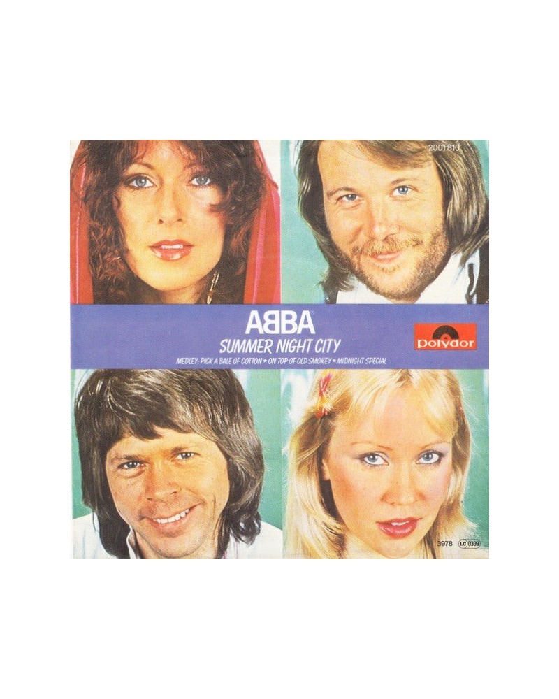 ABBA Summer Night City Vinyl Record $4.95 Vinyl