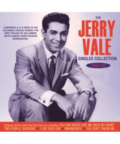 Jerry Vale CD - The Jerry Vale Singles Collection 19 53-62 $24.49 CD