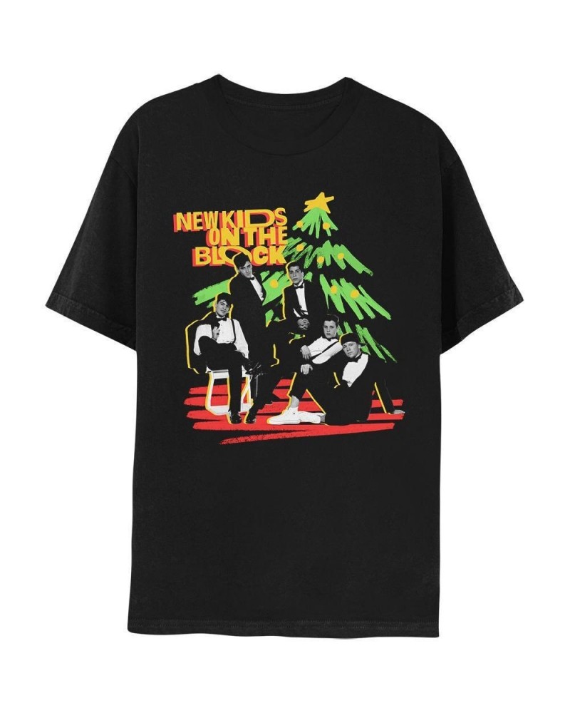 New Kids On The Block Vintage Photo Holiday Tee $6.84 Shirts