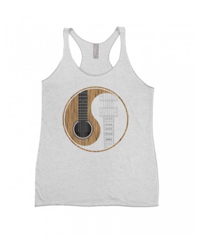 Music Life Ladies' Tank Top | Guitar Yin-Yang Shirt $10.79 Shirts