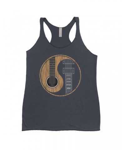 Music Life Ladies' Tank Top | Guitar Yin-Yang Shirt $10.79 Shirts