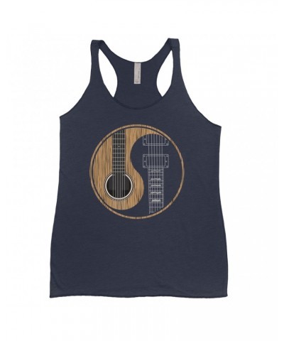 Music Life Ladies' Tank Top | Guitar Yin-Yang Shirt $10.79 Shirts