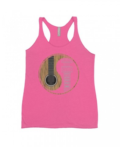 Music Life Ladies' Tank Top | Guitar Yin-Yang Shirt $10.79 Shirts