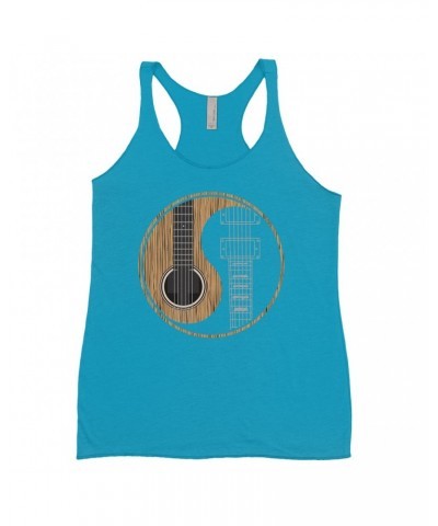 Music Life Ladies' Tank Top | Guitar Yin-Yang Shirt $10.79 Shirts