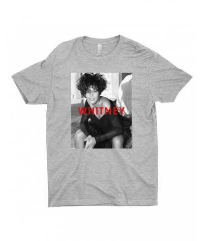 Whitney Houston T-Shirt | Bold Black And White Cover Shirt $9.11 Shirts