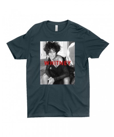 Whitney Houston T-Shirt | Bold Black And White Cover Shirt $9.11 Shirts